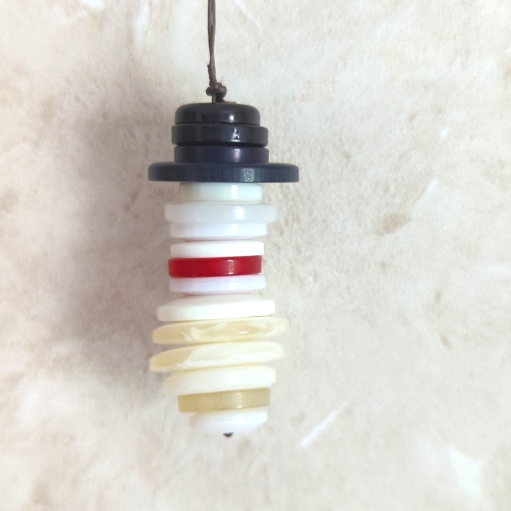Hand Crafted Snowman Christmas Tree Winter Ornament